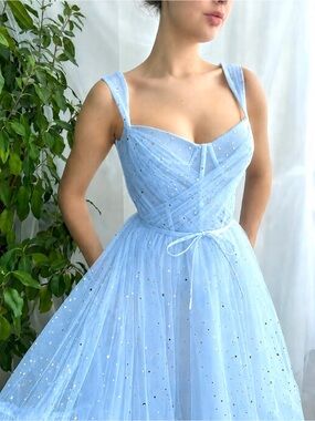Corset-top Tulle Dress